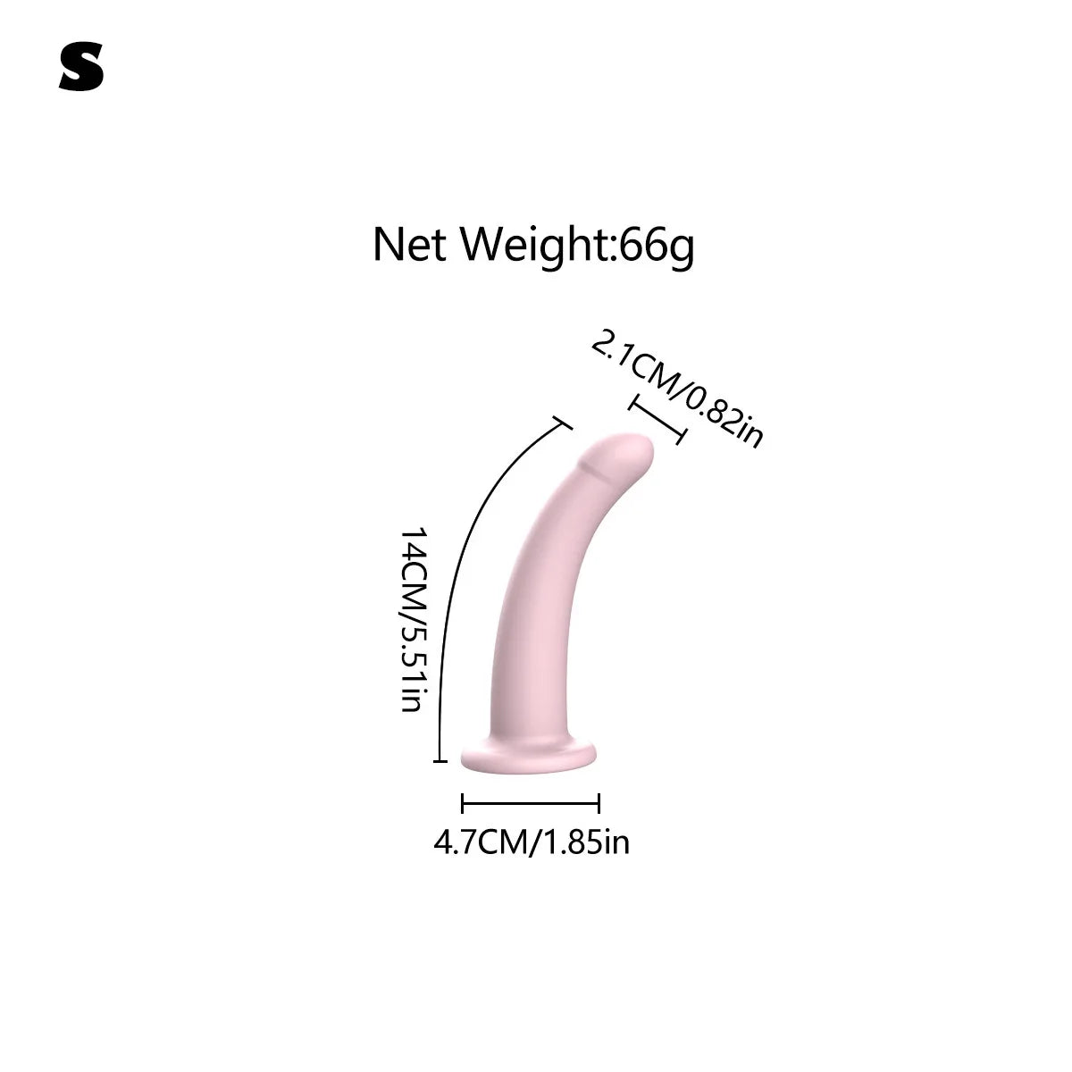 Soft Liquid Silicone Animal-Style Dildo & Plug