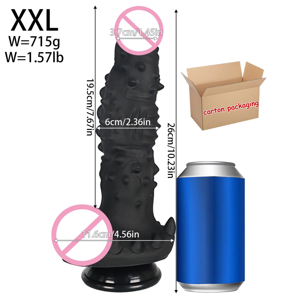 Dog Knot Dildo Monster Dildo Masturbation Big Penis Adult Sex Toys For Women Men Gay G-Spot Particle Massager Silicone Anal Plug