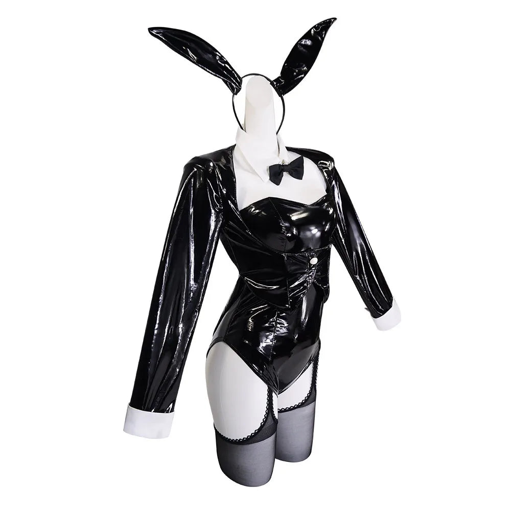 Sexy Bunny Girl Cosplay Set Anime Kitagawa Marin Outfit From My Dress-Up Darling Role Costume with Stockings Party Cosplay Suit