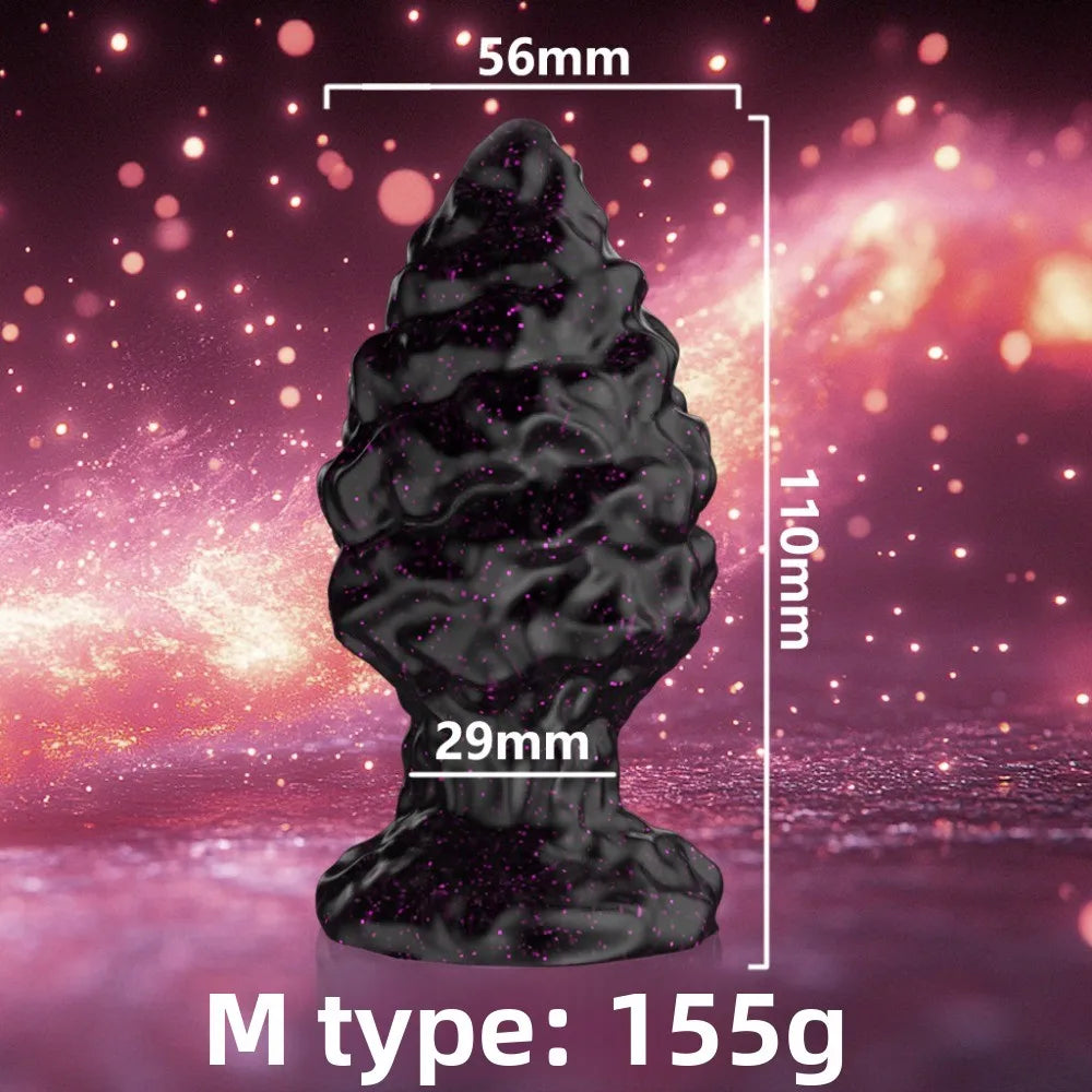 Christmas Tree Silicone Anal Plug