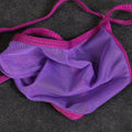 Men's Sexy Liquid Stretch Thong - See-Through Mesh Cut G-Strings, Sultry Panties Underwear
