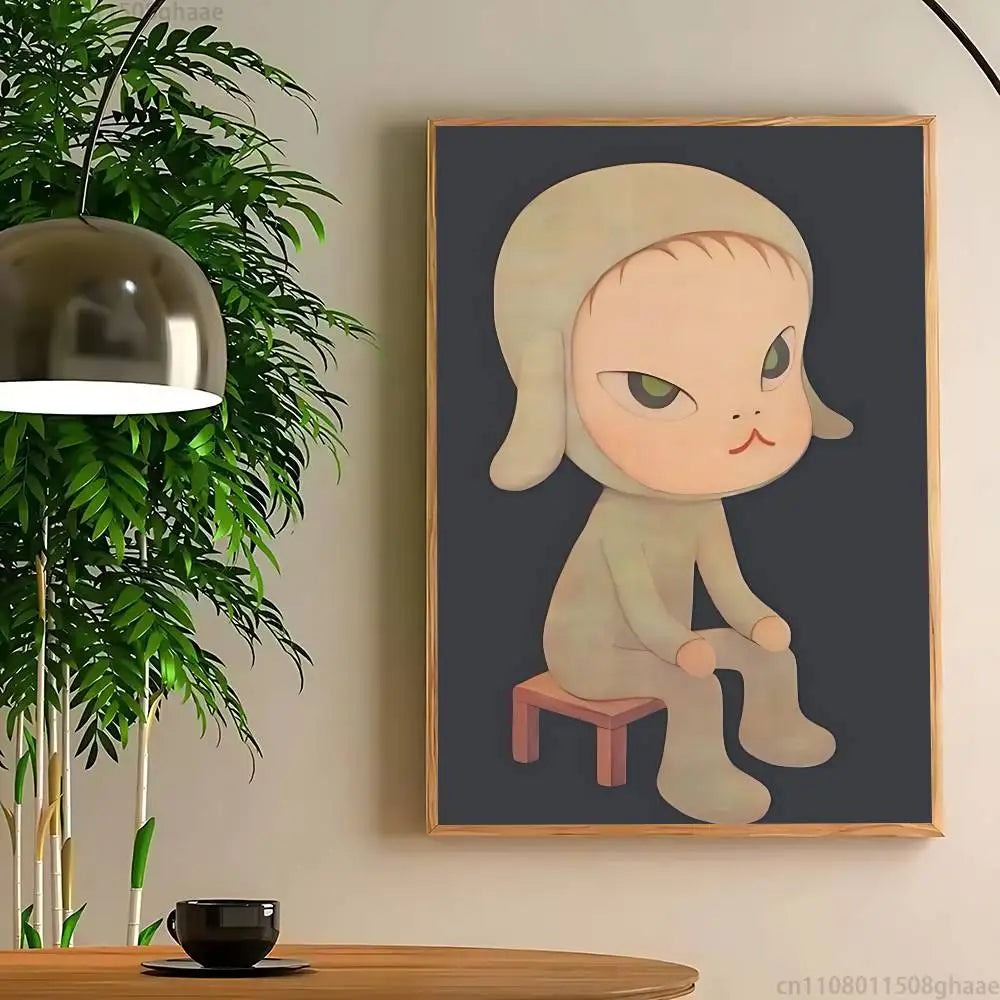 Yoshitomo Nara Waterproof Art Poster