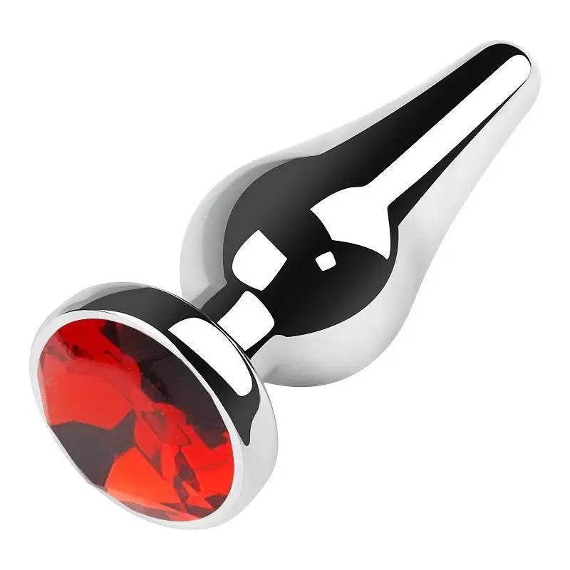 Jeweled Aluminum Alloy Anal Plug