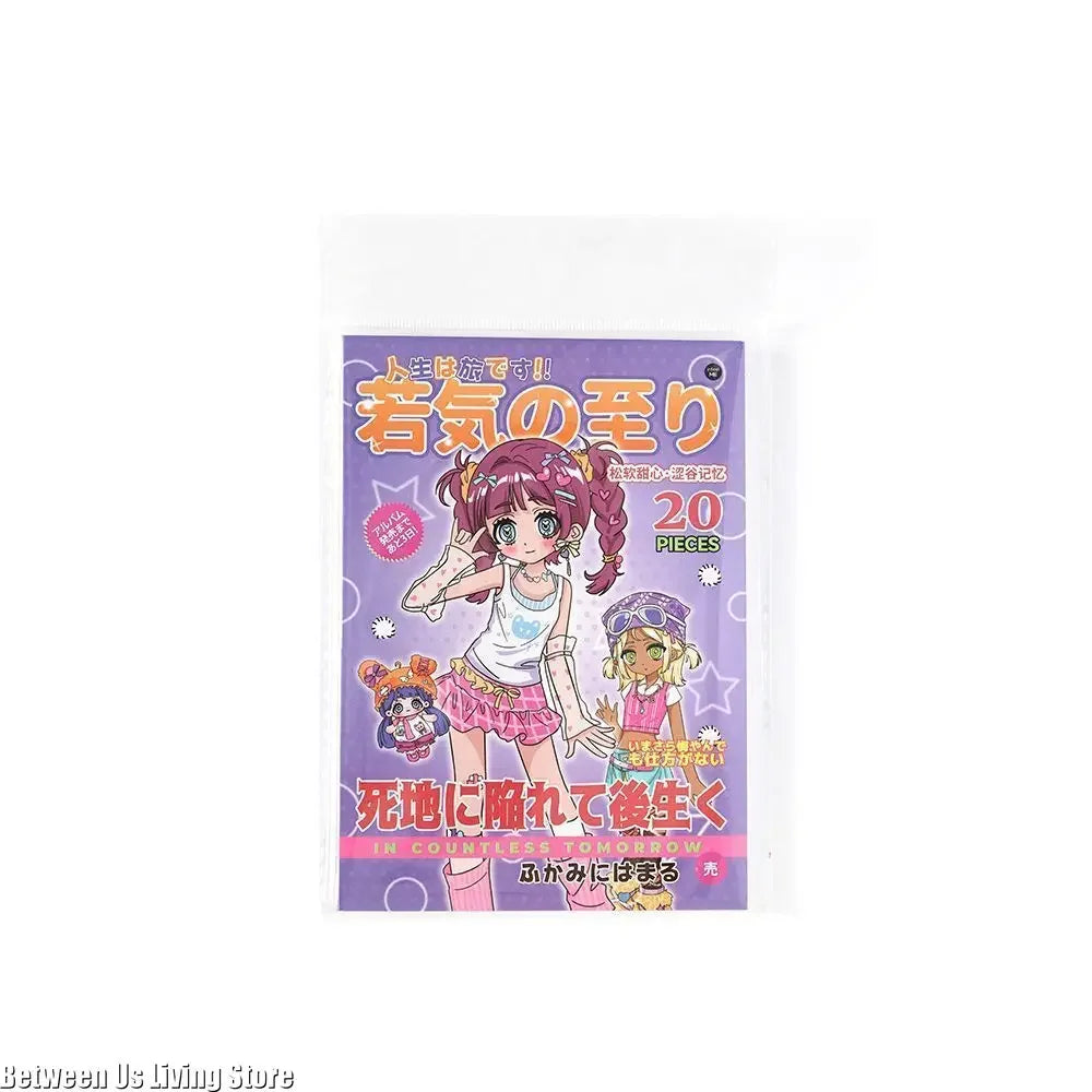 20-Sheet Vintage Anime Girl Y2K Sticker Set