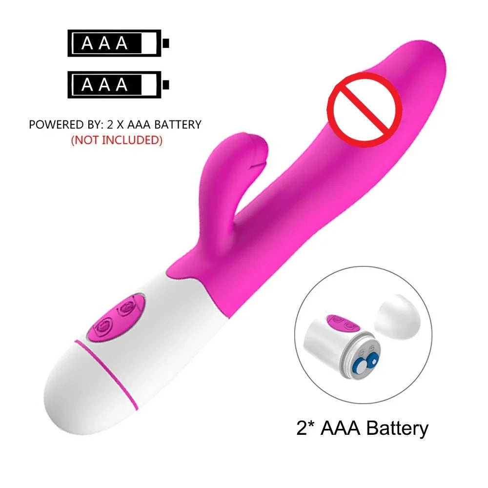 Dual-Vibration Rabbit Vibrator
