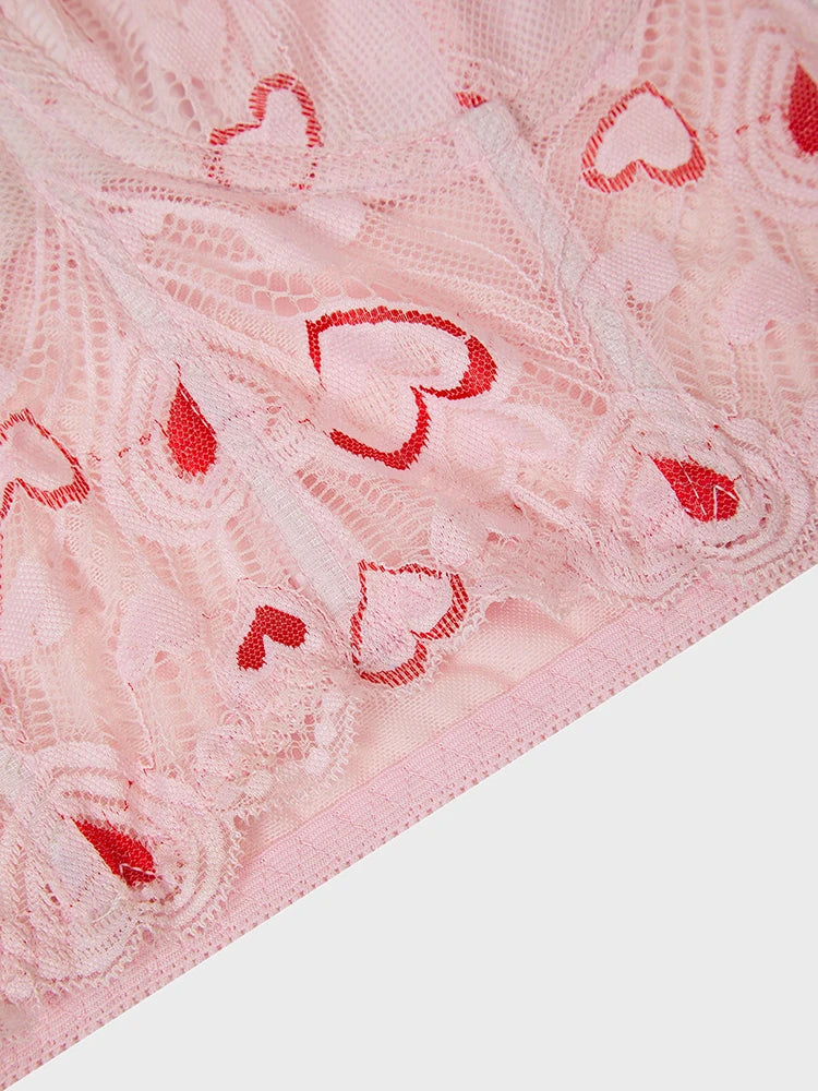 Sexy Heart Print Corset Tops For Women Lace Tank Tops Summer Comfort Sleeveless Corset Y2k Suspenders Chic Vest Shirts Lingerie