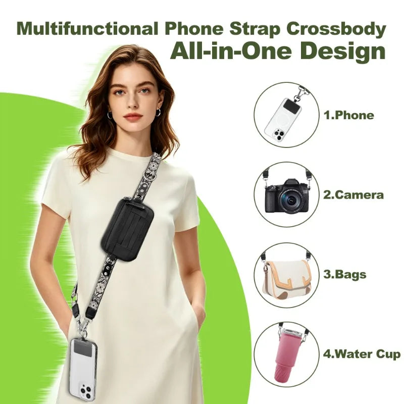 Nylon Mini Travel Crossbody Pouch