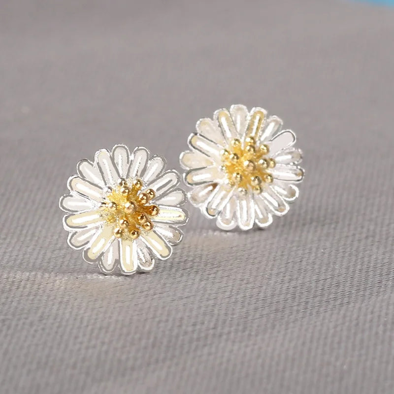 925 Silver-Needle Mini Stud Earring Set