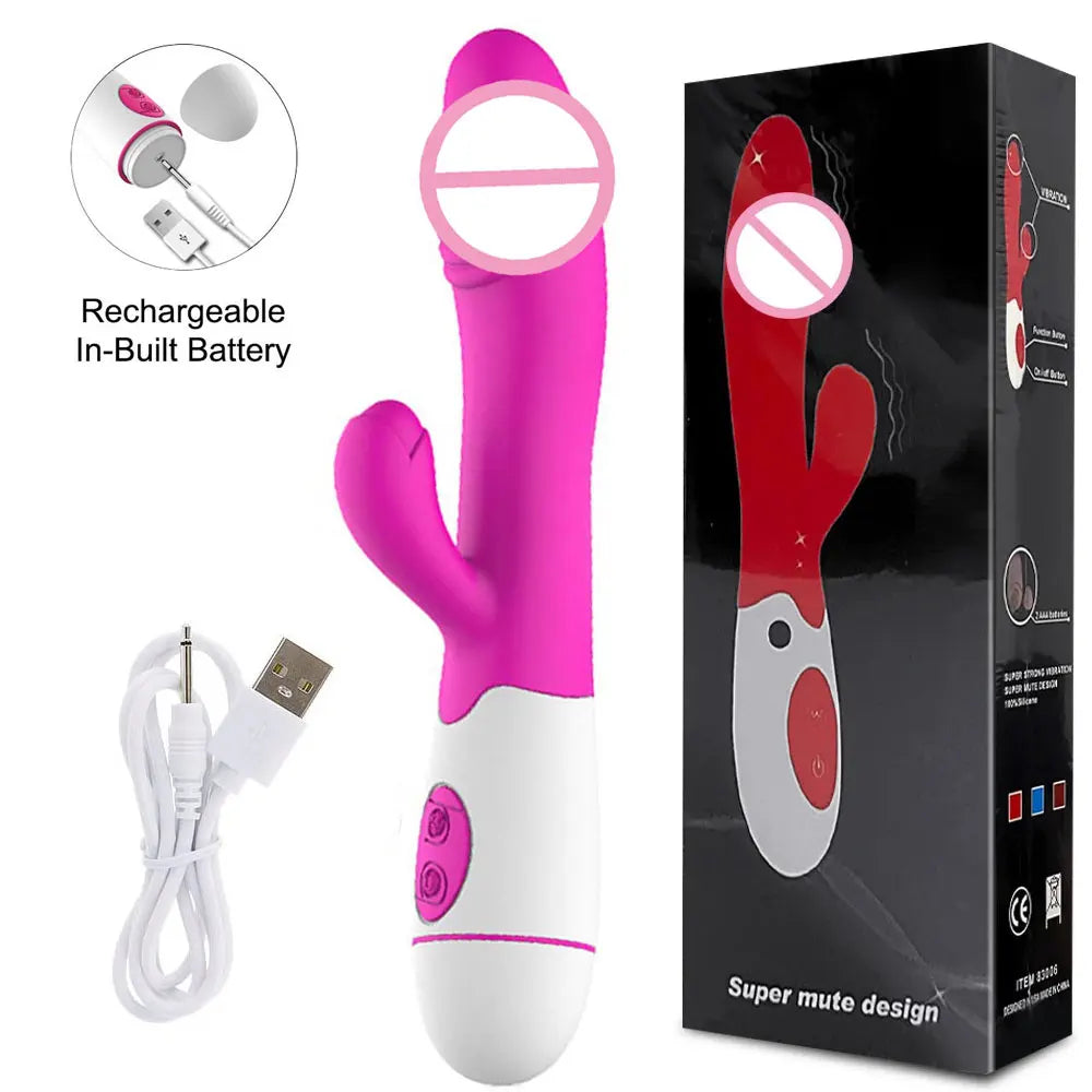 30-Speed Rabbit Vibrator