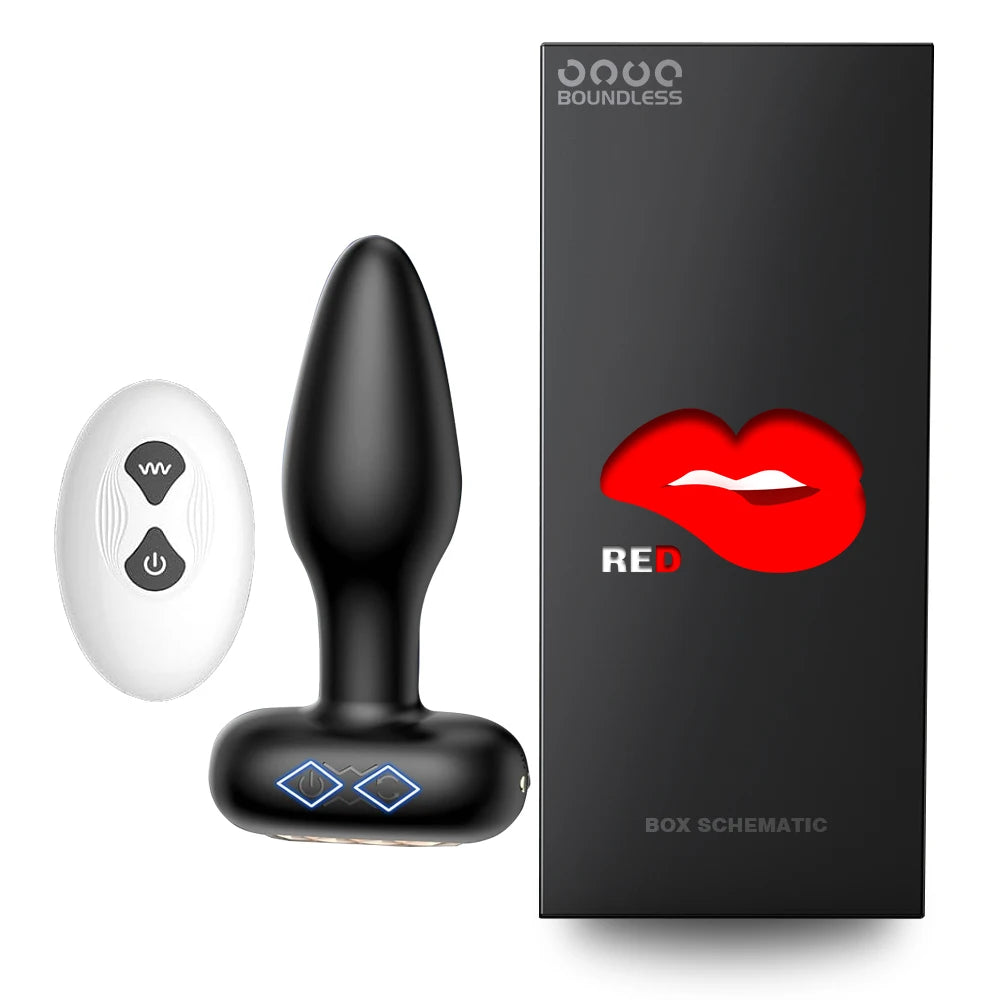 Wireless Remote Vibrating Anal Plug