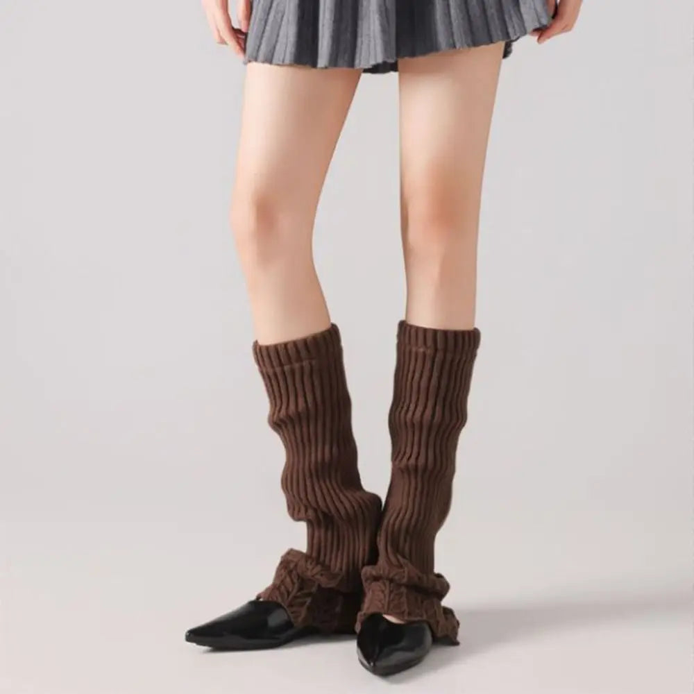 Kawaii Knit Y2K Slouch Leg Warmers