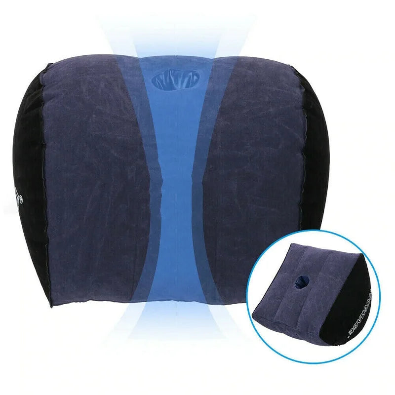 Inflatable Couple Positioning Wedge Cushion