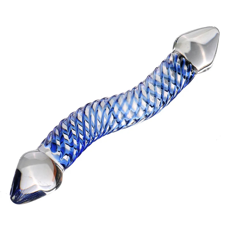 Crystal Glass Anal Plug