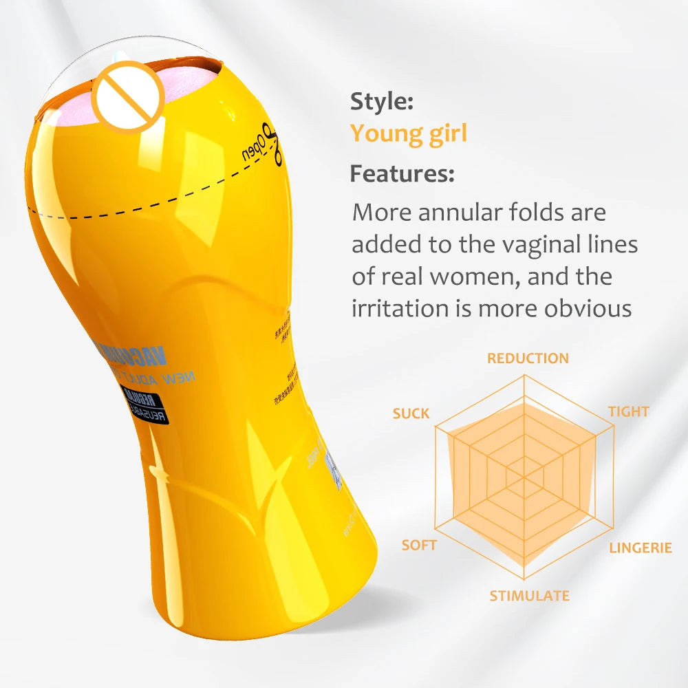 Silicone Male Stroker Cup