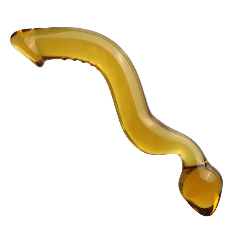 Crystal Glass Anal Plug