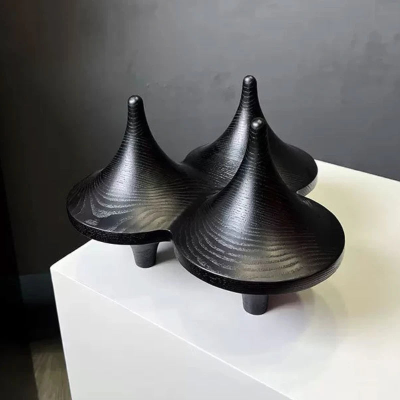 Creative Gyroscope Figurines Modern Art Decoration Sculptures Living Room Luxury Figurine Original Miniature Ornament Funny Gift