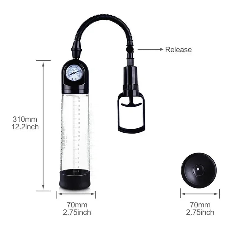 Manual Vacuum Pump for Men