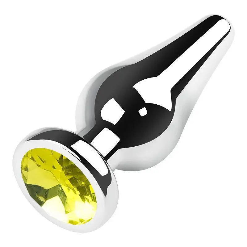 Jeweled Aluminum Alloy Anal Plug