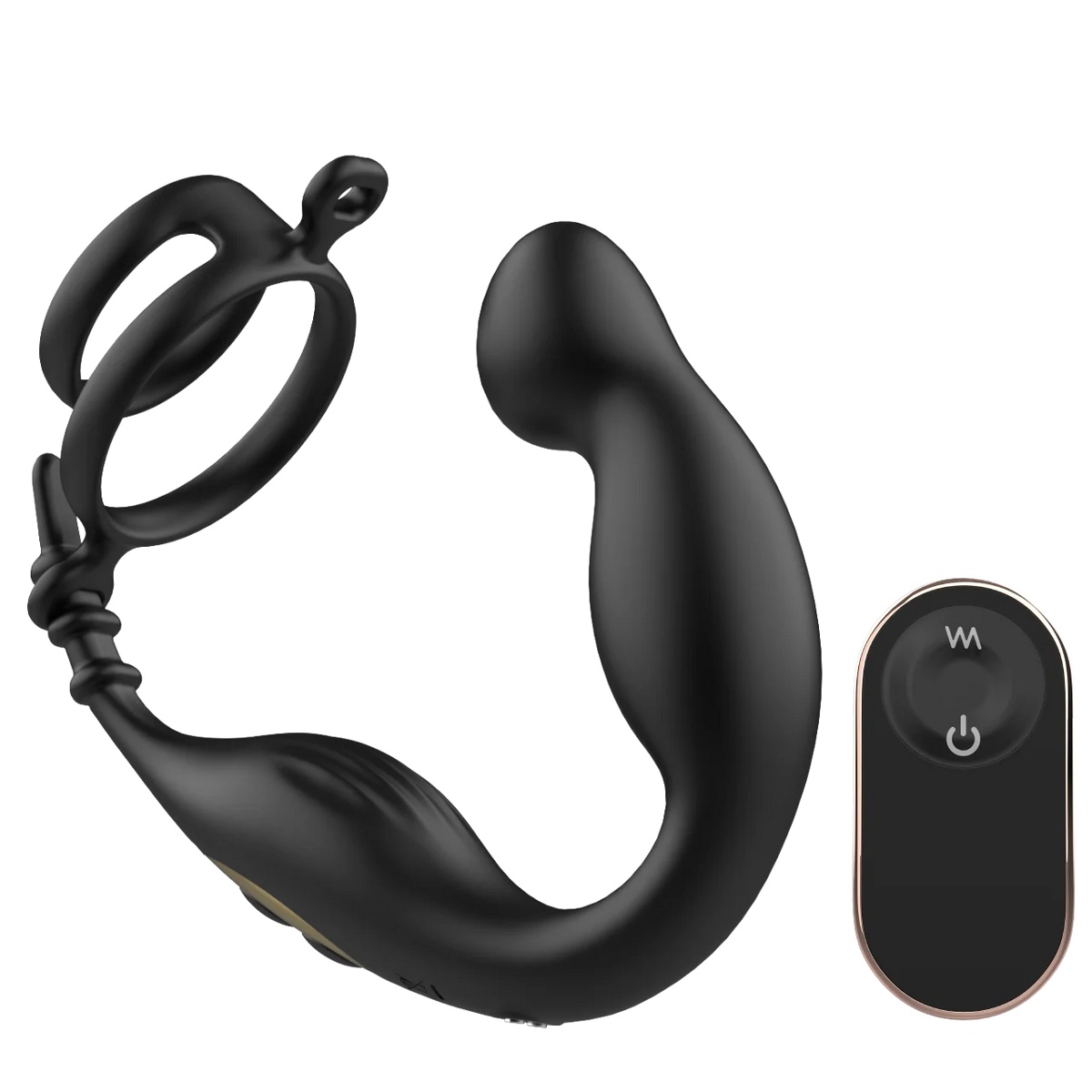 9-Mode Prostate Massager with Triple Rings