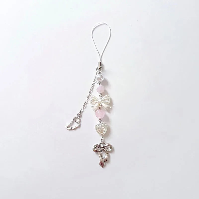 coquette bow phone charms Handmade y2k