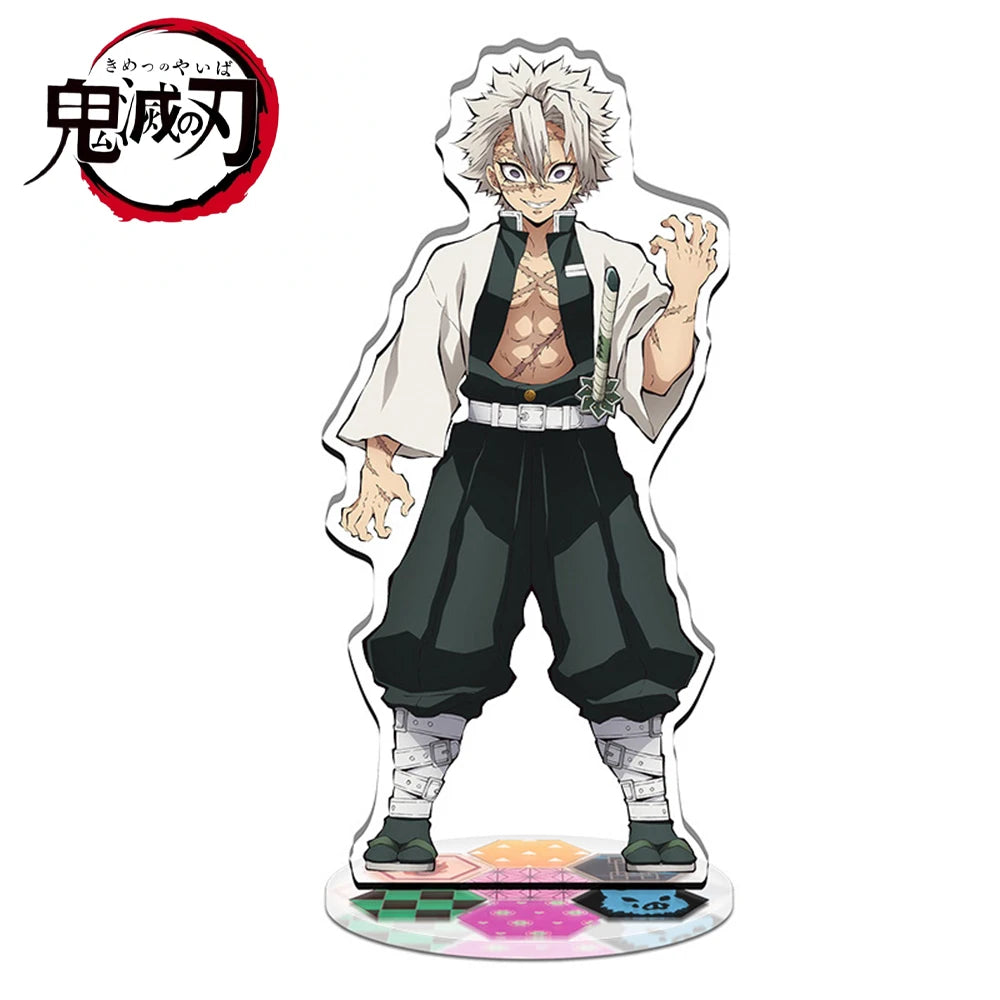 1PCS Anime Jujutsu Kaisen Yuji Itadori Satoru Gojo Stand Model Plate Desk Decor Standing Sign Game Fans Gift