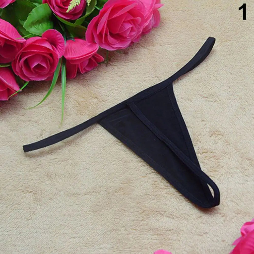 2023 Sexy Panties Temptation Micro G String Underwear Women Low-Rise Lingerie Panty Sexy Lingerie V-String T-back Panties Thongs