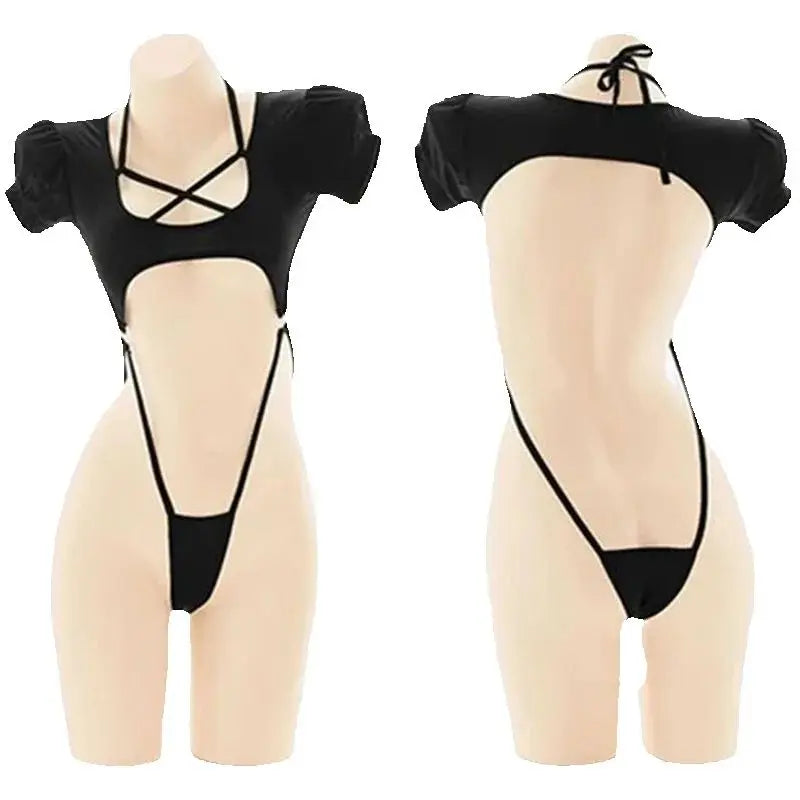 Lingerie Set Sexy Hot Woman Lace Babydoll Chemise Dress Erotic Underwear Lenceria Sexi Porno Costumes Sleepwear Exotic Apparel