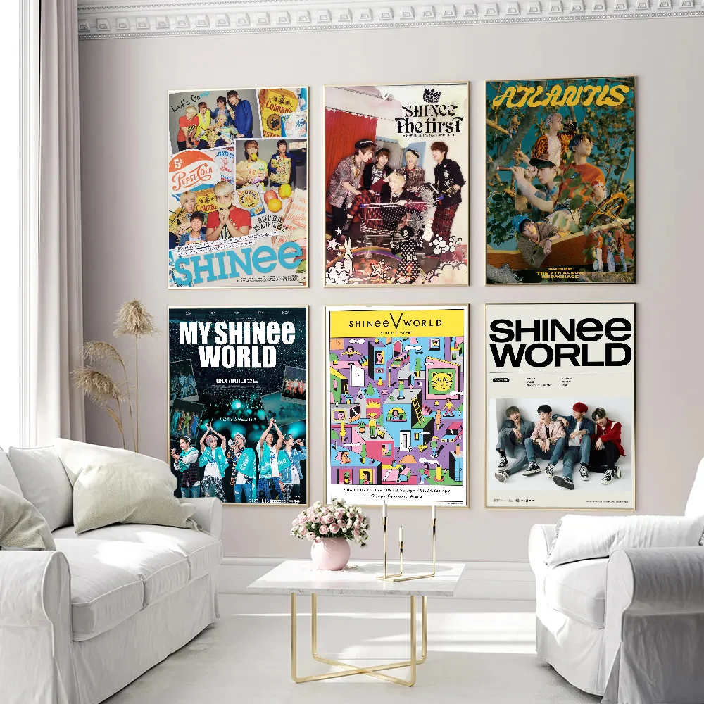 SHINee Waterproof K-Pop Wall Poster
