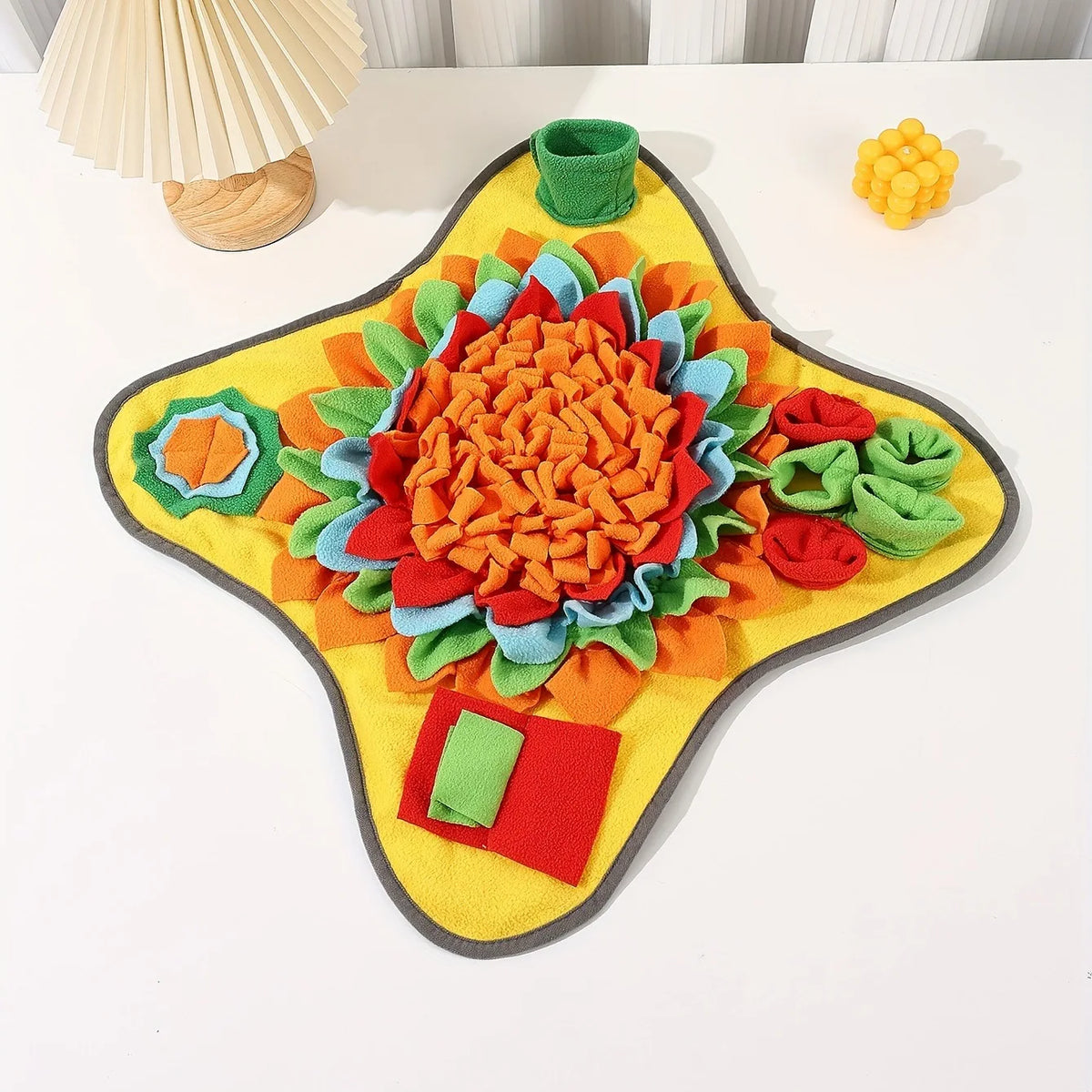 Dog Snuffle Mat & Interactive Feeding Puzzle