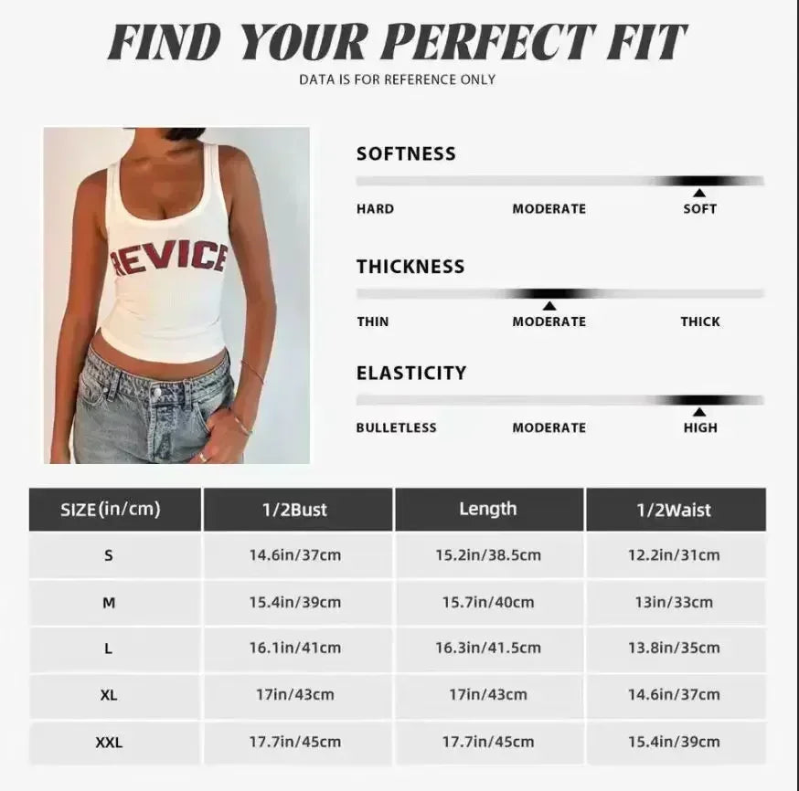 2-Piece Y2K Punk Gothic Sleeveless Crop Top Set