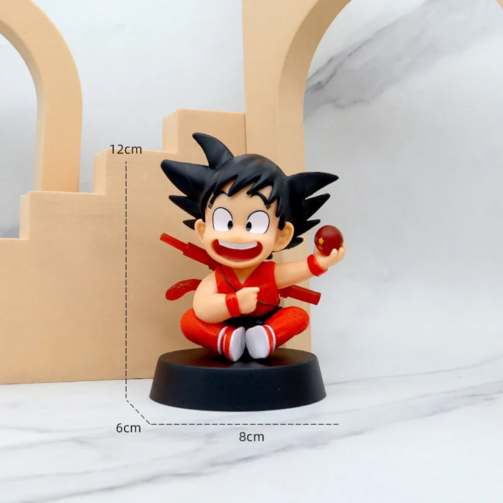 Cartoon Anime Figure Dragon Ball Z Children Toys Doll Kawaii Goku Model Accessories Children's Toy Gift Action Figures Hobbies