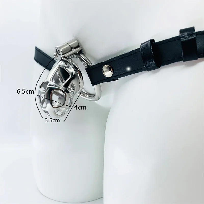 SHAZ Stainless Steel Chastity Cage