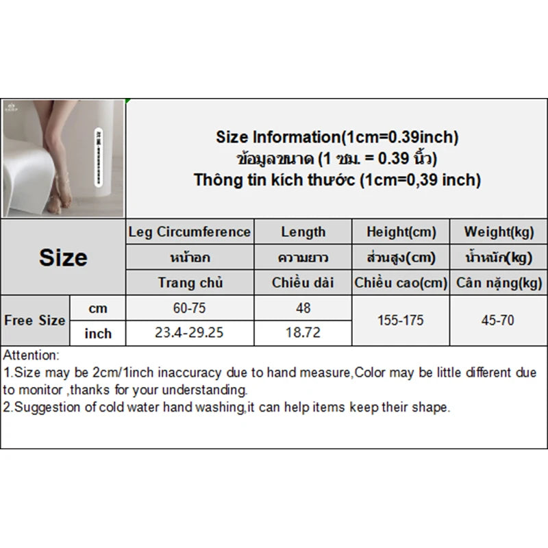 Women's Sexy Bow Lace Slouch Stockings Pure Desire Mesh Breathable Mid-calf Socks