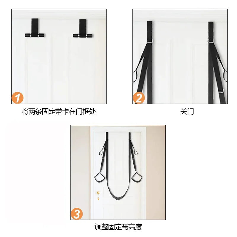 Door-Mount Couple Swing with Seat – Up to 300 lb
