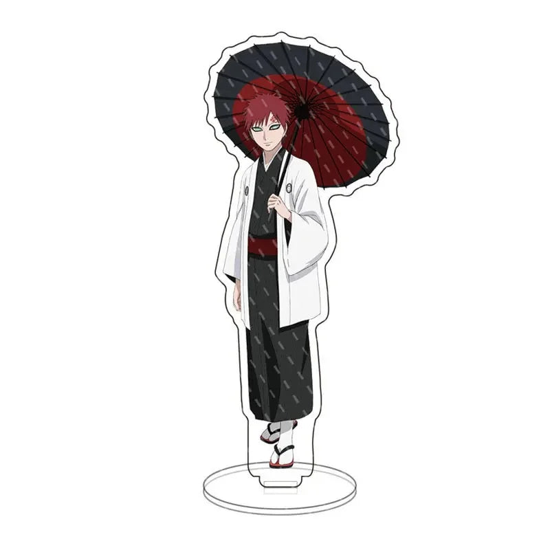 Japan Naruto Acrylic Stand Shippuden Uchiha Sasuke Sakura Desktop Decoration Doll anime figure character Christmas gift 15cm