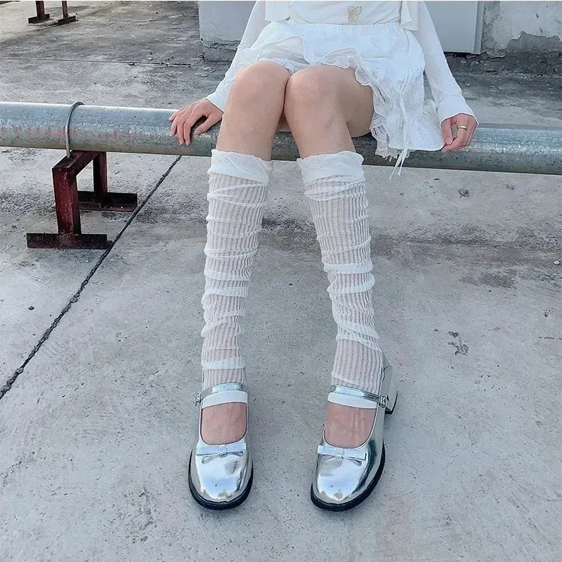 Ruffled Lolita Knee Socks & Leg Warmers