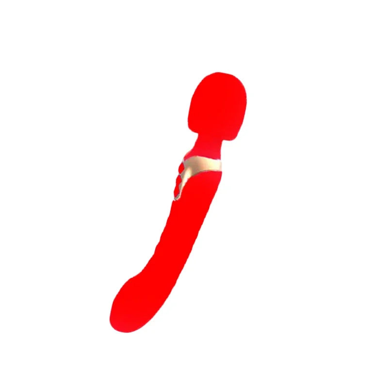 Silicone Rechargeable 10-Mode Wand Vibrator