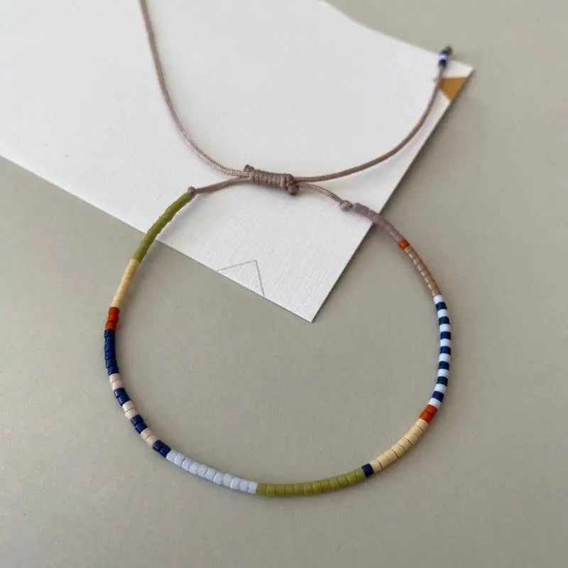 Colorful Handmade Beaded Bracelet