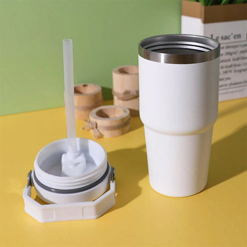 20/30 oz Stainless Steel Insulated Tumbler with Handle