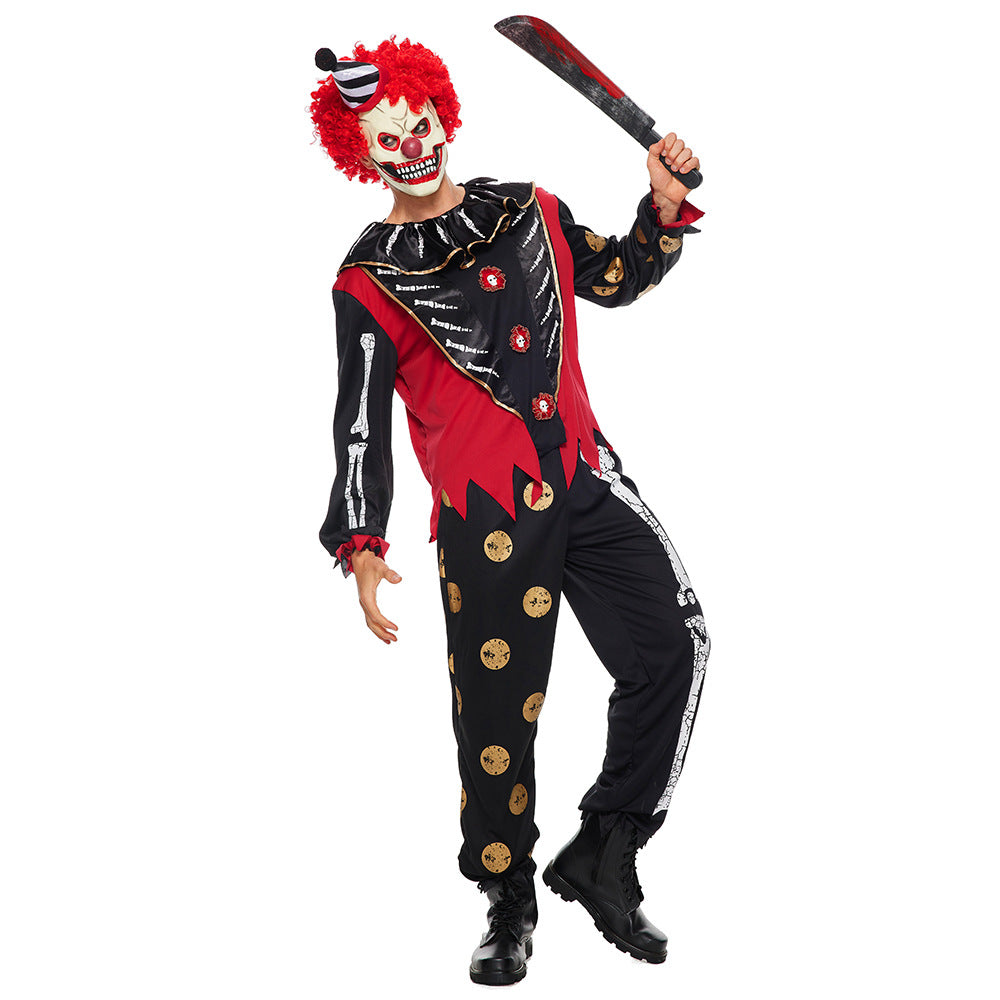 The new Halloween skeleton costume is available for the Joker stage costume
