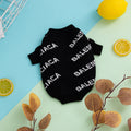 Dog sweater fashionable brand Fadou Schnauzer clothes Cat and dog clothing soft and comfortable not ball high elastic G dog clothes